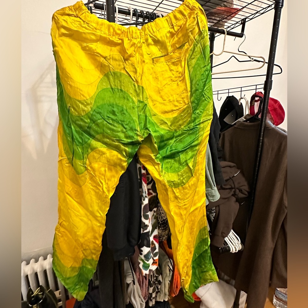 Dries Van Noten Silk Pant